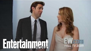 The Office: John Krasinski \& Jenna Fischer Talk About Casting Their Families | Entertainment Weekly