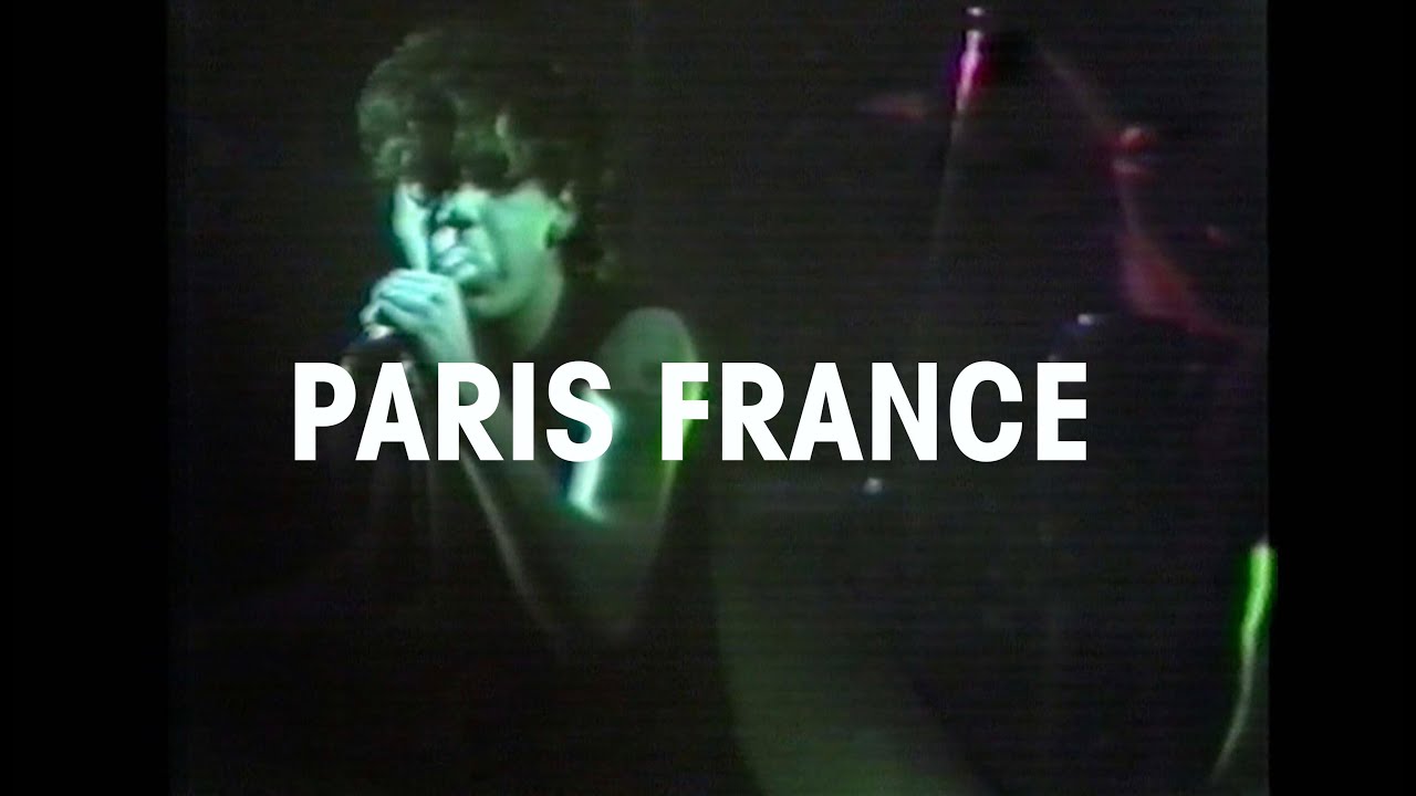 Paris France - Wasted Youth UK Live 1981
