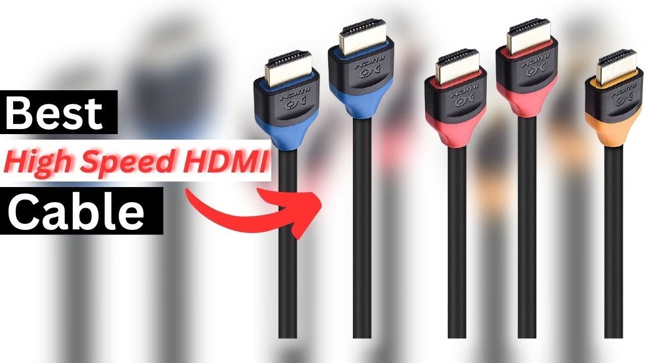 High Speed Hdmi Cable Best On Budget In 2023 | Top 5 High speed hdmi cable Review