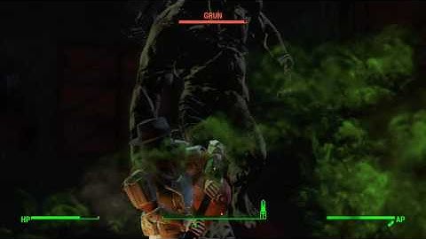Fallout 4 - Fighting Grun in Vim! Pop Factory