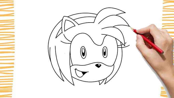 How to Draw AMY ROSE I Easy