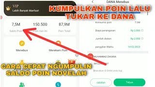 8 CARA CEPAT MENGUMPULKAN SALDO POIN DI APLIKASI NOVELAH TERBARU 2023 screenshot 2
