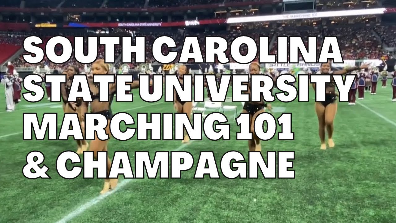 South Carolina State University Marching 101 & Champagne Dancers HBCU