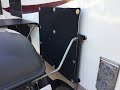 BBQ Grill Heat Shield for Trailer/RV Attached Side Mounted Grills