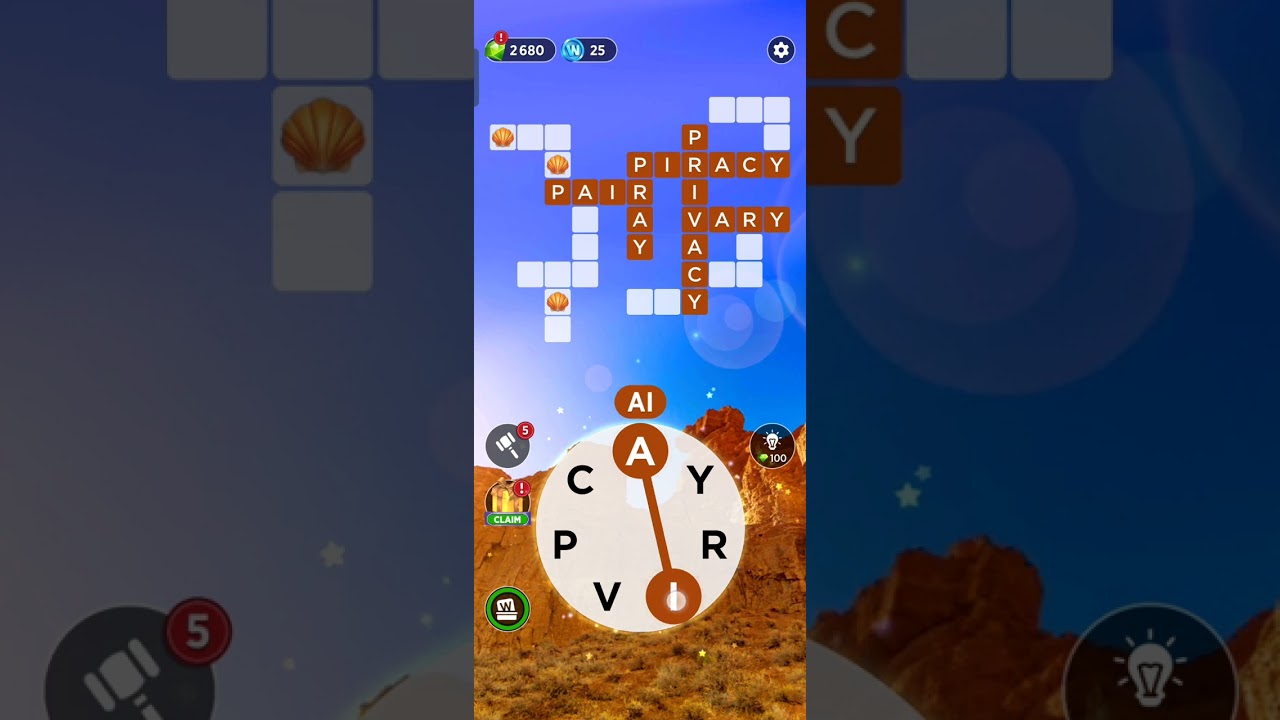 Words of Wonders Level 3043 | Wow Level 3043 | Wow Charyn national park Answers