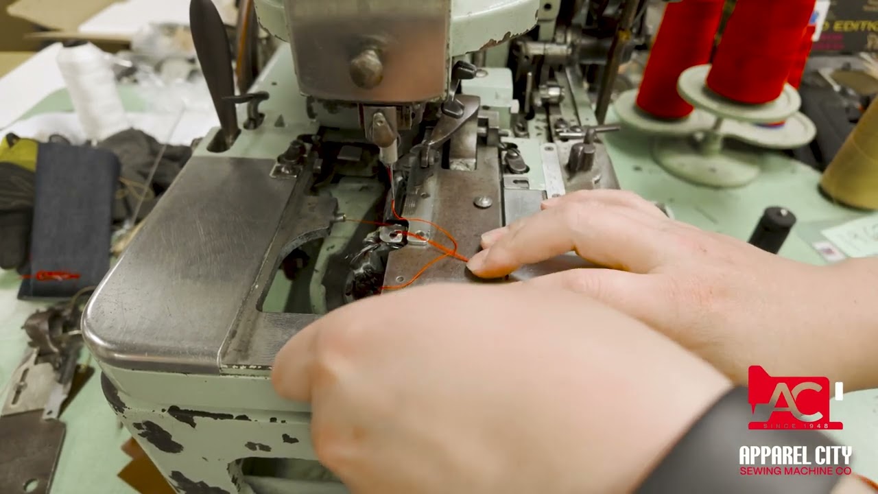 How To Thread The Reece 101 Keyhole Button Machine - Step by Step Tutorial