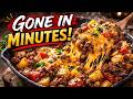 Loaded Ground Beef Skillet — Everything in One Pan