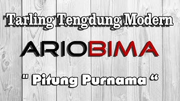 TARLING TENGDUNG " PITUNG PURNAMA " (COVER) ArioBima Team Voc. Santy Amerra