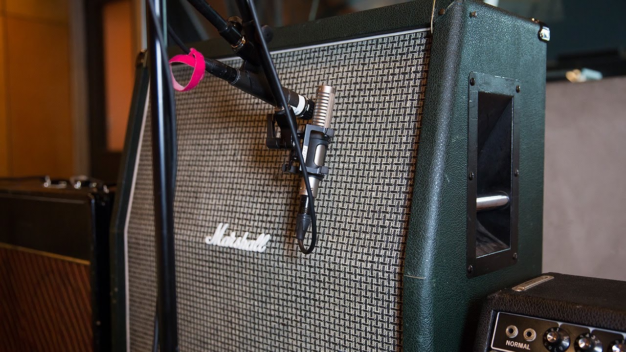 Recording Electric Guitar Session 2  - Marshall JCM-800. Ross Hogarth & Tim Pierce