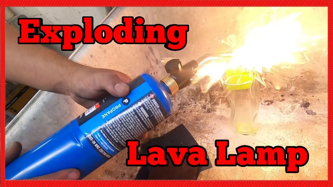 Homemade GLASS Bongs *EXPLODING* Lava Lamp Bong - Made In USA - Thrifting Episode #3