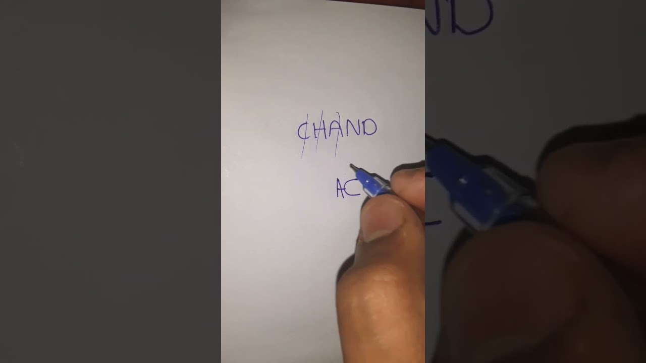 logo 💞 name Chand