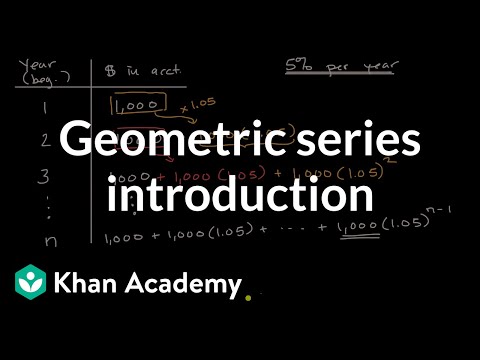 Видео: Каква е сумата на геометричните редове?