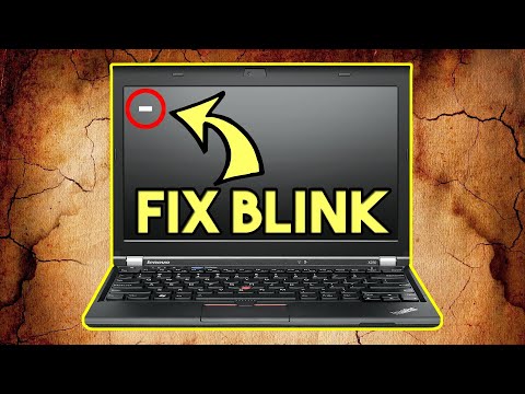 Blinking Cursor Black Screen Windows 10 - EASY FIX - Samsung RV520