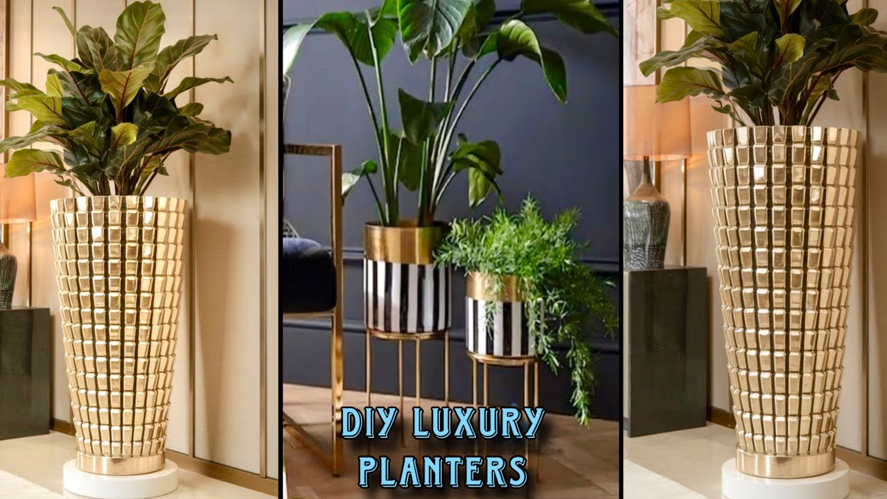 💕Indoor Floor Planter 💕 Diy | Craft | Fashion Pixies - YouTube