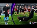 Scott robertson breakdances after crusaders super rugby pacific win