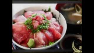 本マグロ脳天・頬肉・顎肉の丼『ずど～ん』