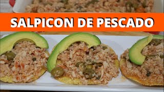 SALPICON DE PESCADO//COCINA Y MAS CON ARMIDA