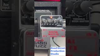Tone up higher #sweetwater #bass #epiphone #thunderbird #ampeg #microstack #mxr #bassfuzz #elgrande