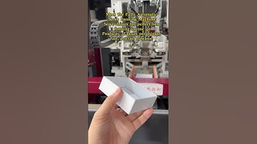 Meet the Fully Automatic Servo Forming Machine! Servo-driven for perfect box forming in one go