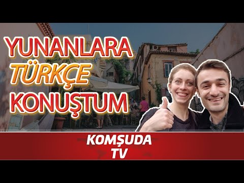 Yunanlara Türkçe Konuşunca Verdikleri Tepkilere Bakın! - Komşuda Tv