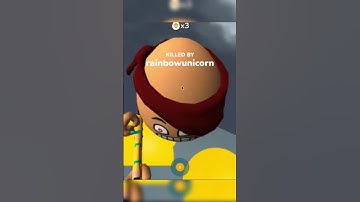 Destroying Rainbow Unicorn in a Shell Shockers 1v1