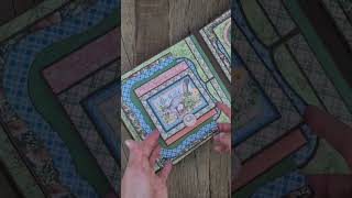 DIY Mini Album | Step By Step Tutorial | Scrapbooking |Junk Journaling | #shorts