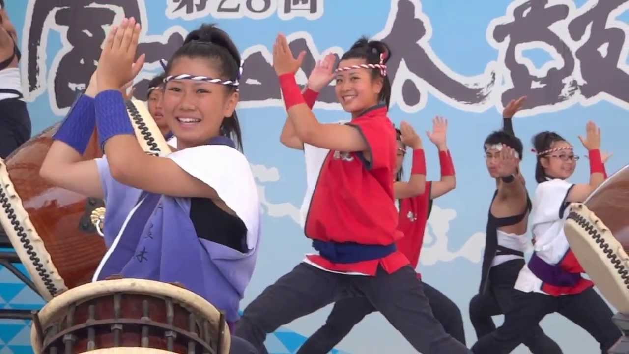 福井農林高校 郷土芸能部 -  第４回全国高校生太鼓甲子園 優秀賞 富士山太鼓まつり