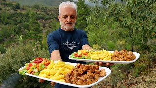 Odun Ateşinde TAVUK DÜNYASI KEKİKLİM Tabağı | Ahşap Kulübe Tavan İzolasyonu ve Lambiri Kaplaması