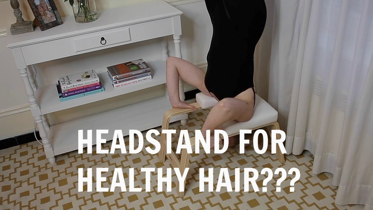 21 DAYS TO HEAL YOUR HAIR: DAY 12: Headstand to grow healthy hair. - YouTube
