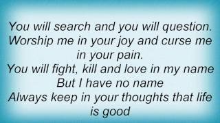 Steve Vai - Down Deep Into The Pain Lyrics