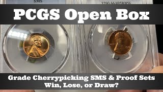 PCGS Open Box - SMS & Proof Set Grade Cherrypicking - Win, Lose, or Draw?