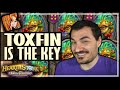 TRIPLE TOXFIN IS THE KEY! - Hearthstone Battlegrounds
