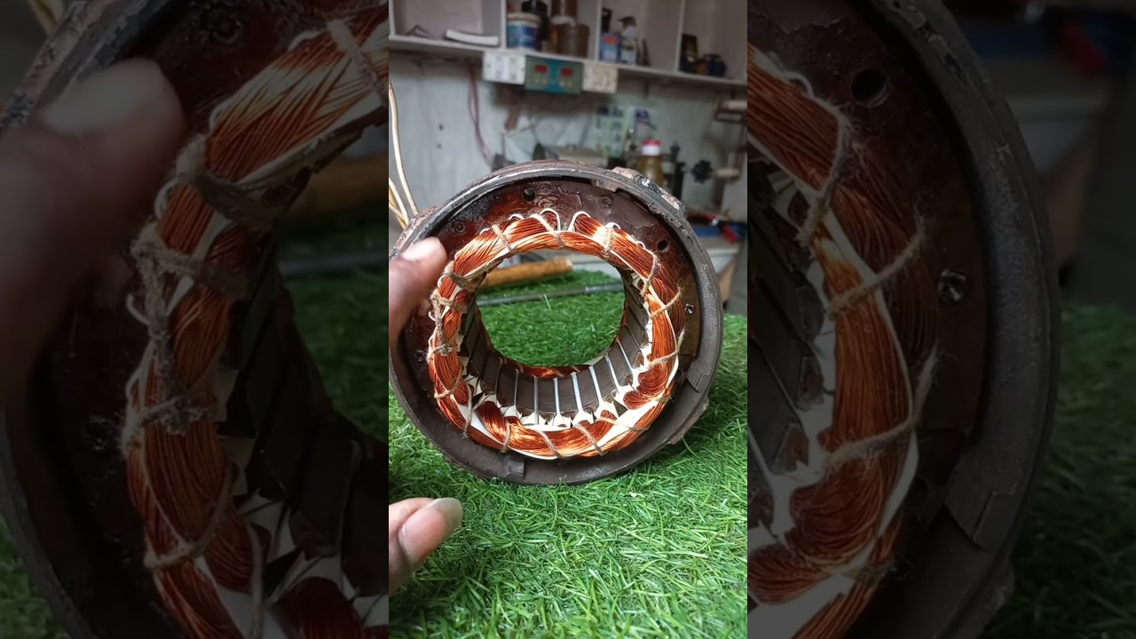 18 inch exhaust cooler motor winding data in copper wire