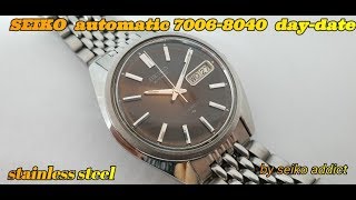 SEIKO 7006-8040 automatic from 1974' - YouTube