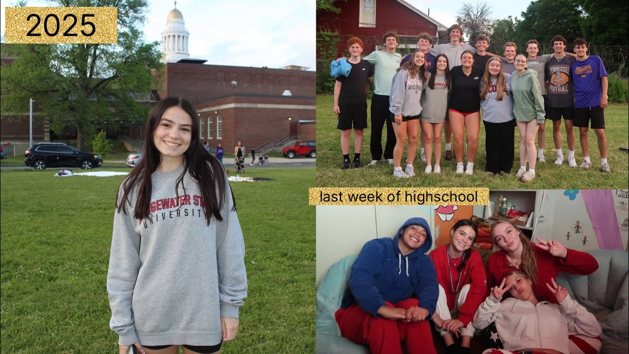 My last week of highschool (1 year late)