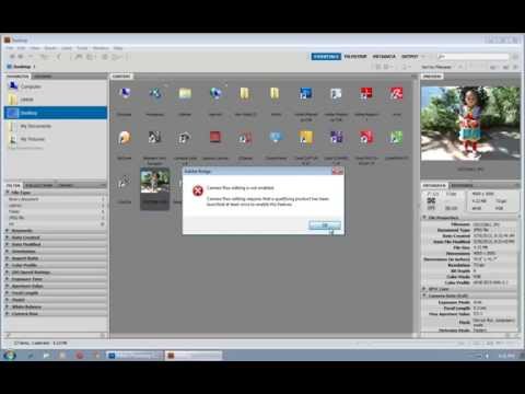How to fix Camera Raw in Adobe Photoshop