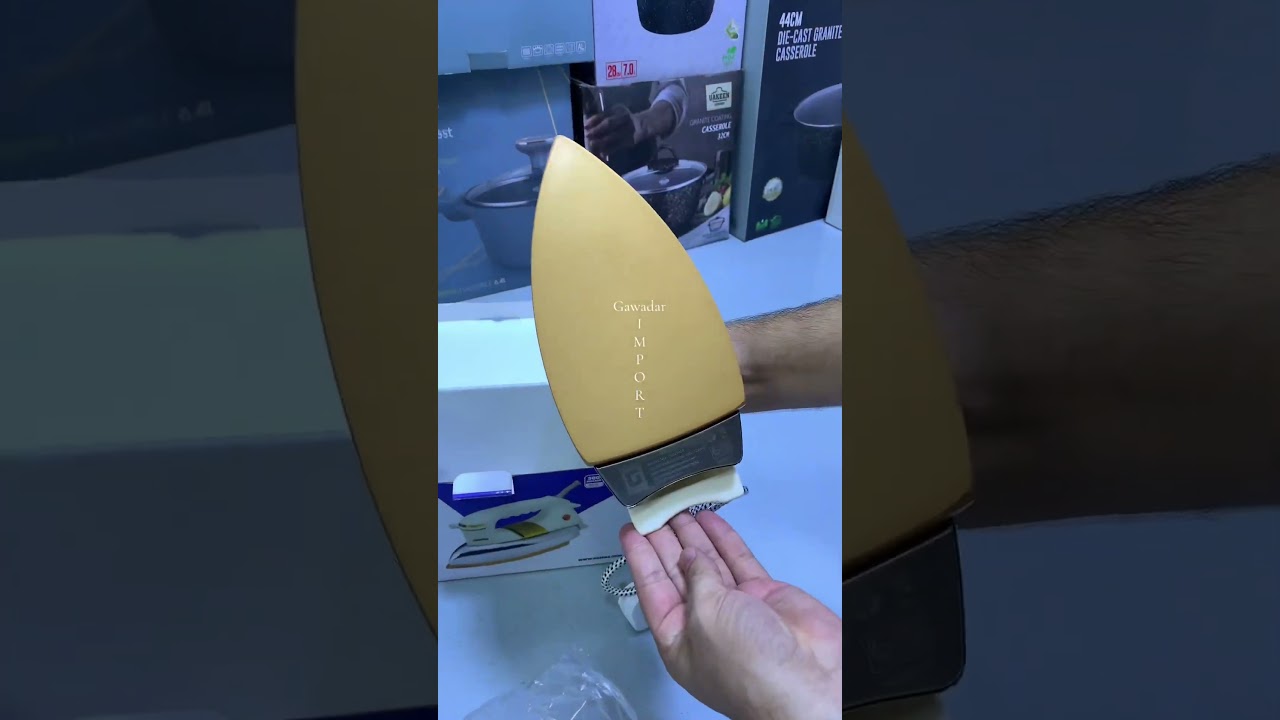 Pure Non Stick Heavy Dry Iron Purchase Link in Comment