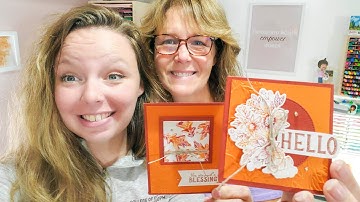 DIY Hello Harvest Autumn/Fall Card & Treat Box