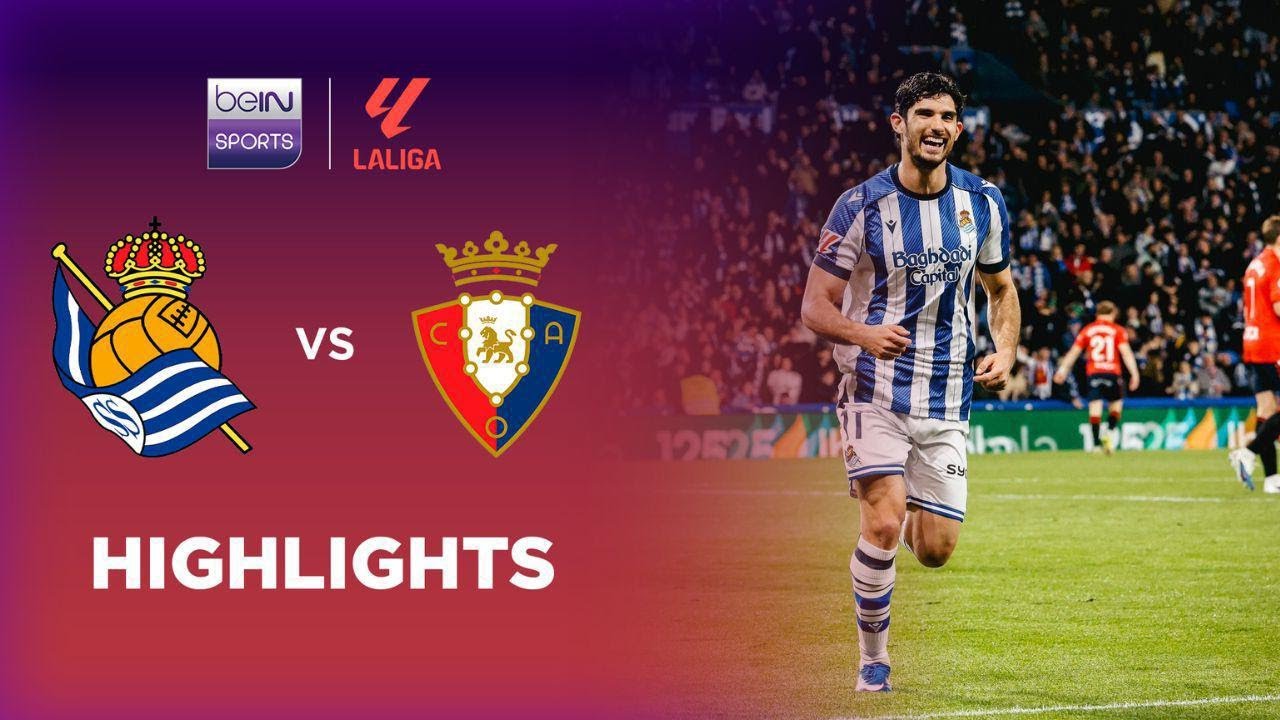 Real Sociedad 3-1 Osasuna | LaLiga 25/26 Match Highlights