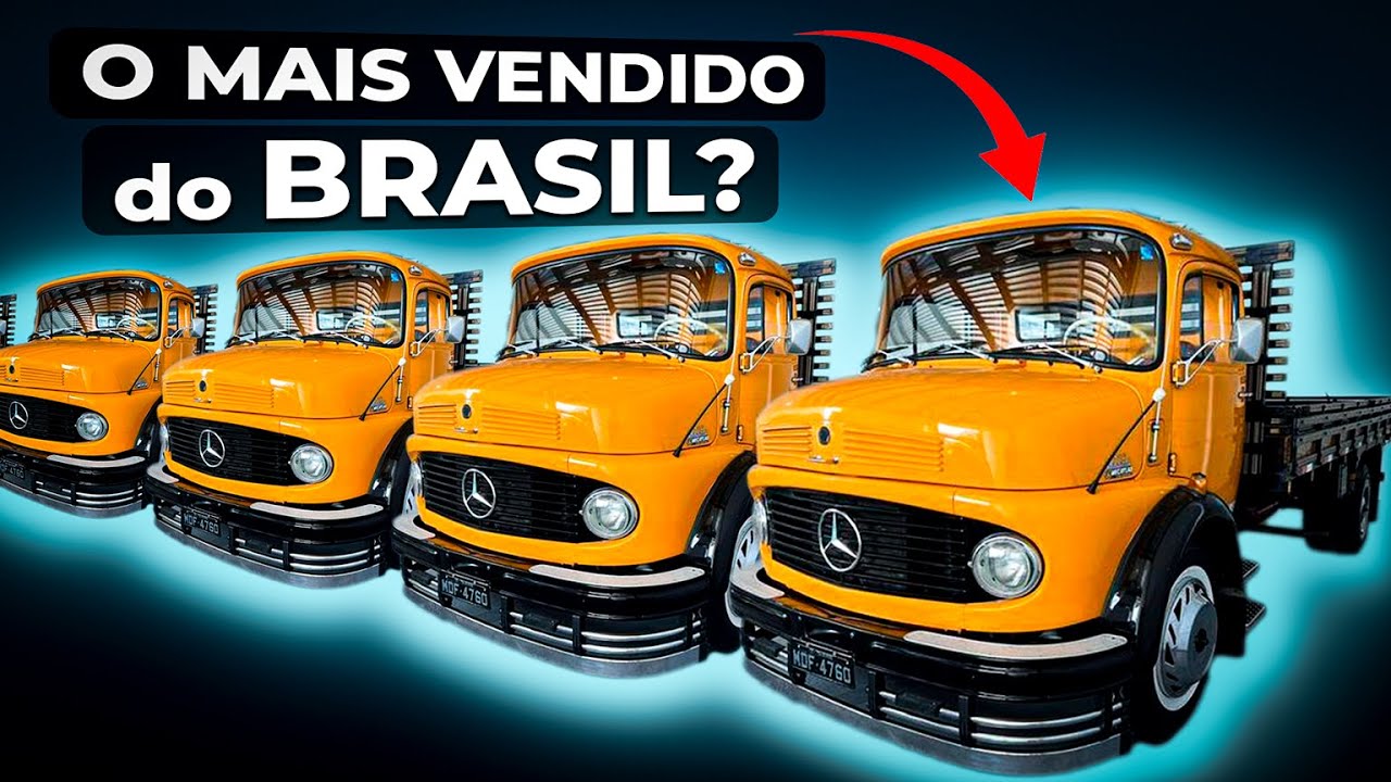 Por Que esse caminhão surpreendeu um Brasil sem estrada? - Mercedes Benz 1113
