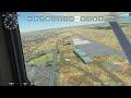 Flght over Juba City Microsoft Flight Simulater