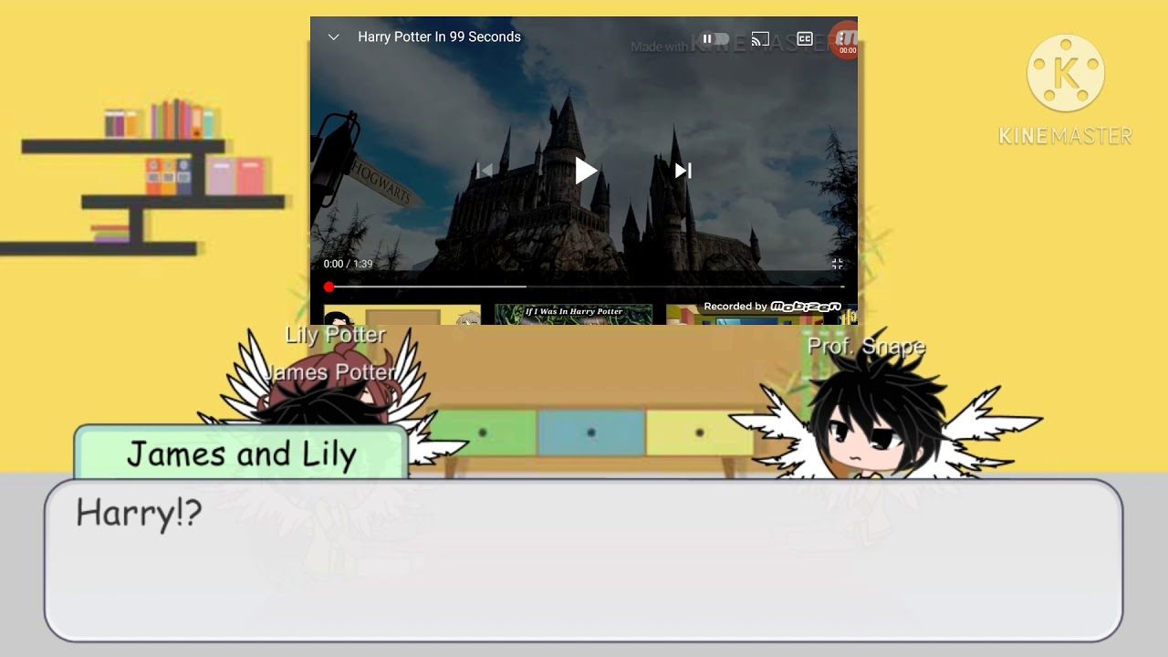 Lily, James and Snape react to Harry Potter in 99 Seconds | Gacha Club | By Gamer Glitch