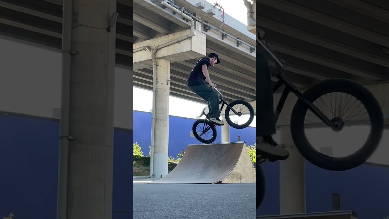 Brandon at a hidden skate park in NYC