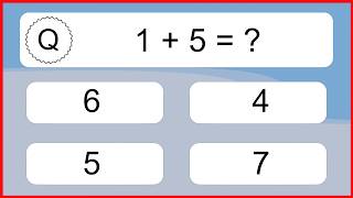 20 Addition Quiz Exercises for Kids
