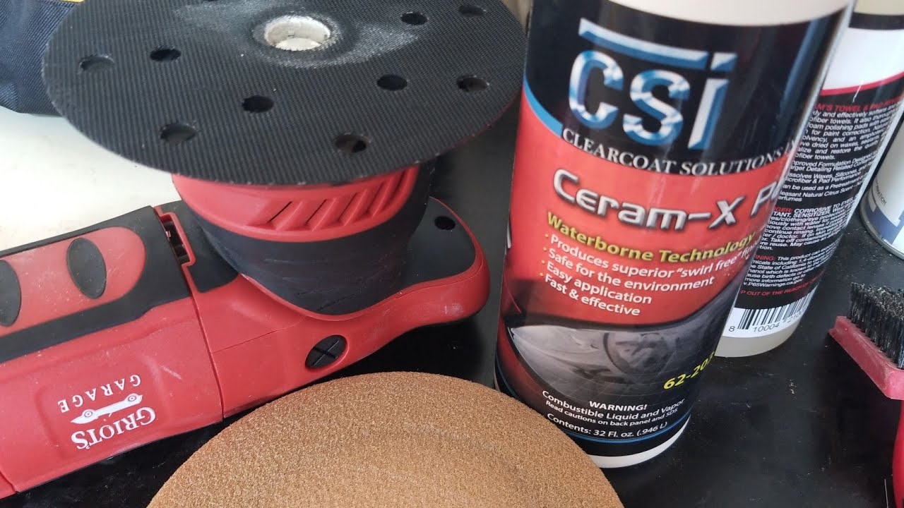 CSI Ceram X polish 1 step enhancement YouTube