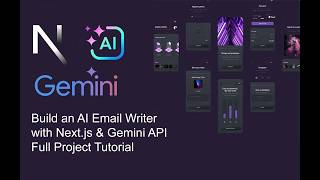 Build an AI Email Writer with Next.js & Google Gemini API | Full Stack AI Project