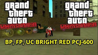LIBERTY CITY STORIES HOW TO OBTAIN THE BP, FP, EC BRIGHT RED PCJ-600