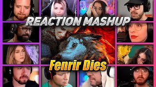 Fenrir Dies God Of War Ragnarok Reaction Mashup
