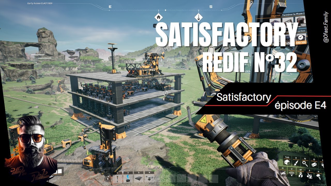 🔵 Satisfactory E4 / Redif #32 : La saga Satisfactory continue ! - YouTube