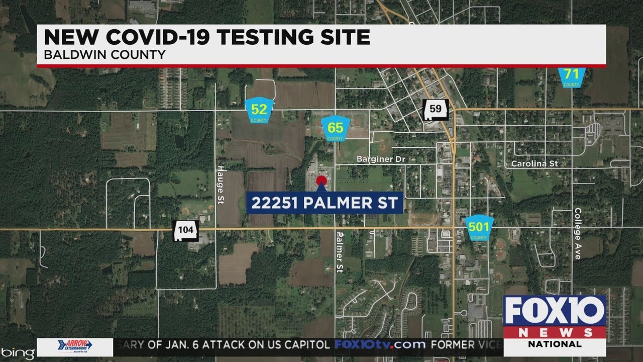 Baldwin County Health Department moving free COVID testing site - YouTube